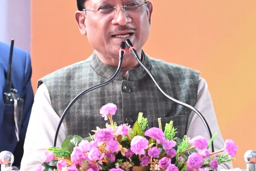 कुनकुरी पहुंचे मुख्यमंत्री विष्णुदेव साय, कार्यकर्ता सम्मेलन में गिनाईं सरकार की दो साल की उपलब्धियां