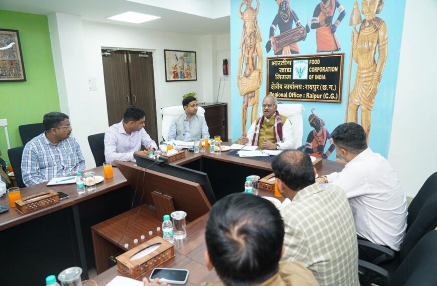 FCI की पूरी कार्यप्रणाली पर सांसद बृजमोहन अग्रवाल सख्त, खरीदी से परिवहन तक हर स्तर पर दिए ठोस निर्देश