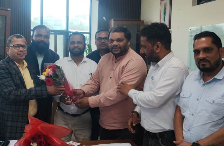 NHM कर्मचारी संघ ने नए स्वास्थ्य संचालक सह मिशन संचालक से की मुलाकात, लंबित मांगों को लेकर की चर्चा…