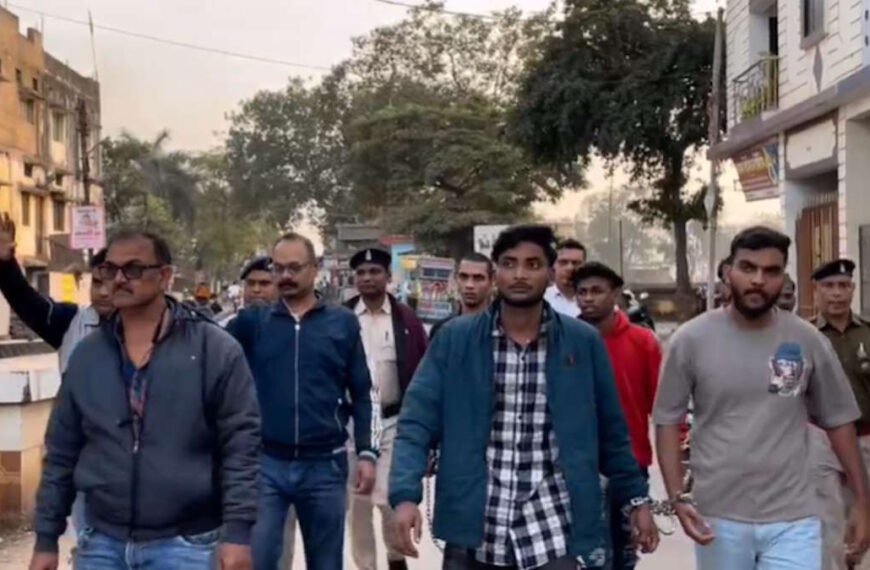 सुपारी लेकर बनाई थी हमर राज पार्टी जिला अध्यक्ष पर हमले की योजना, असफल होने पर जलाया था कार, 5 आरोपी गिरफ्तार