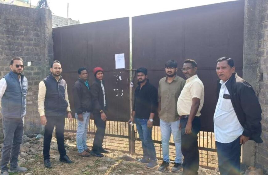 नगर निगम की सख्त कार्रवाई, 6 व्यावसायिक परिसरों पर सीलबंदी