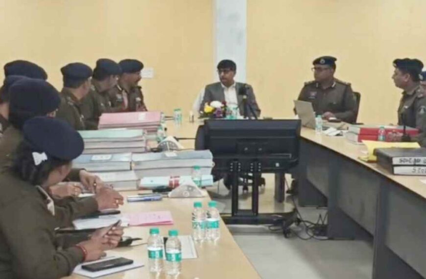 डीजीपी ने ली CSP-ASP की बैठक : ऑपरेशन निश्चय को मजबूती देने बनी रणनीति