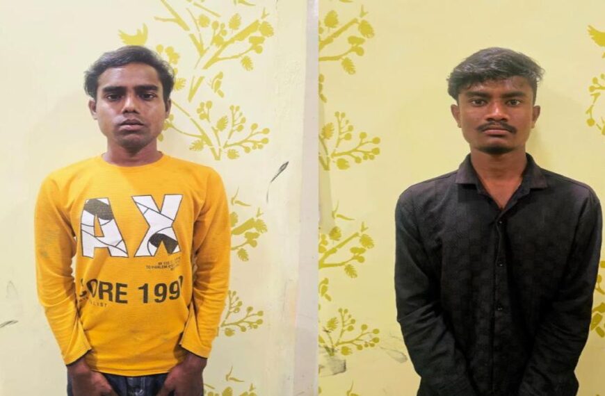 प्रेम संबंध के शक में की युवक की हत्या, हिस्ट्रीशीटर समेत दो आरोपी गिरफ्तार