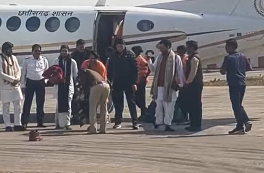 रायपुर के माना थाना TI मनीष तिवारी लाइन अटैच