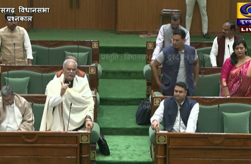 धान खरीदी पर गरमाया सदन, पूर्व मुख्यमंत्री भूपेश बघेल ने लगाया आरोप, कहा-