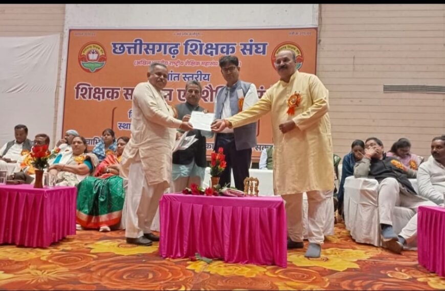 शिक्षा से ही राष्ट्र बदलेगा, शिक्षक इसकी धुरी हैं – मंत्री ओ.पी. चौधरी