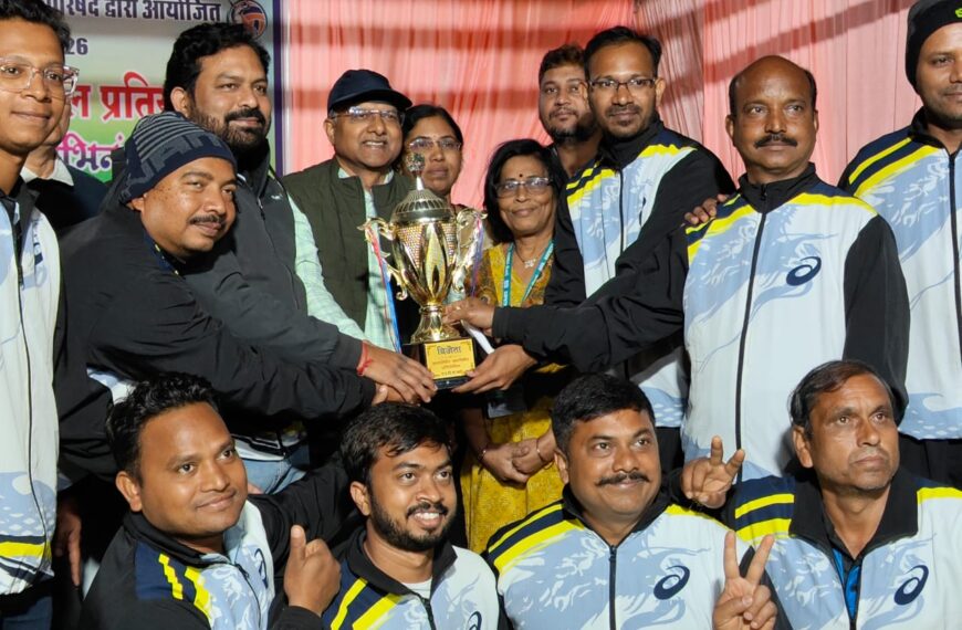 अंतरक्षेत्रीय वॉलीबॉल प्रतियोगिता सम्पन्न: रायपुर सेंट्रल बना चैंपियन, ऑल इंडिया के लिए 19 खिलाड़ियों का चयन