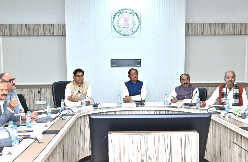 रायपुर को मेट्रो सिटी के रूप में विकसित करेगी सरकार: मुख्यमंत्री विष्णुदेव साय