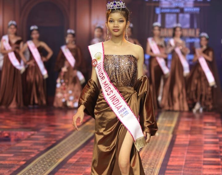 जूनियर मिस इंडिया 2026 – सीजन 4 में छत्तीसगढ़ की बेटी गार्गी ओन्टेन ने बढ़ाया प्रदेश का मान