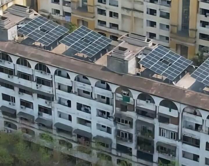 रायपुर देश में पहला शहर बना, जहां पार्थिवी सोसायटी में शुरू हुई वर्चुअल नेट मीटरिंग, 60 किलोवाट का सोलर सिस्टम लगा