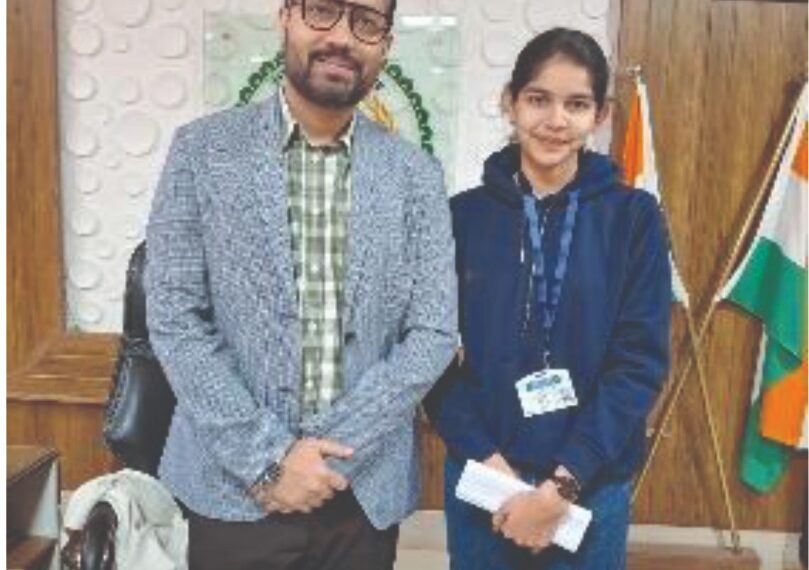 परीक्षा पे चर्चा 2026 : प्रथम चरण में महासमुंद की बेटी सृष्टि साहू का चयन, आज दिल्ली में करेगी राज्य का प्रतिनिधित्व