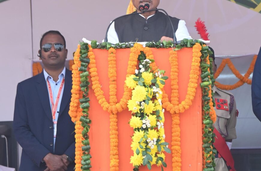 संविधान, लोकतंत्र और सुशासन के रास्ते विकसित छत्तीसगढ़ का निर्माण सरकार का संकल्प : मुख्यमंत्री विष्णु देव साय