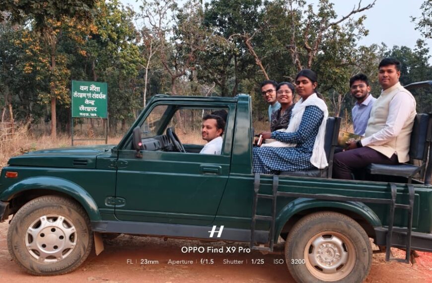 बारनवापारा में जुटे प्रशिक्षु आईएफएस अधिकारी, डीजीपीएस सर्वे के साथ दिया गया वन्यजीव प्रबंधन का व्यवहारिक प्रशिक्षण…