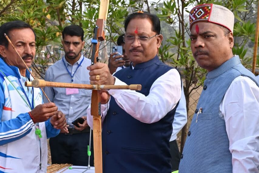 मुख्यमंत्री नारायणपुर में विभिन्न कार्यक्रमों में हुए शामिल