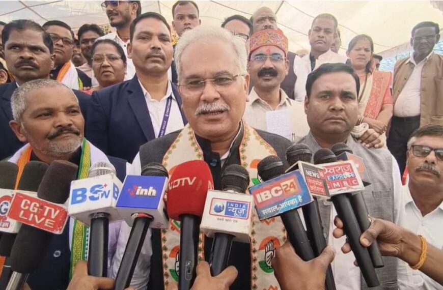 बालोद के शाकंभरी महोत्सव में शामिल हुए भूपेश बघेल, कहा – भ्रष्टाचार की भेंट चढ़ा राष्ट्रीय जंबूरी कार्यक्रम, सरकार पर लगाए गंभीर आरोप