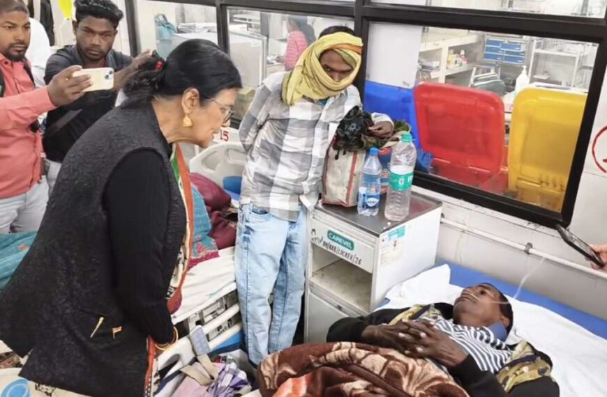 टोकन नहीं मिलने से किसान ने खाया जहर, हालत गंभीर…