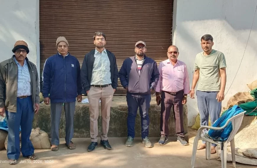 कलेक्टर के निर्देश पर अवैध धान के विरुद्ध सख्त कार्रवाई, नगरी विकासखंड में तीन फ़र्मो को किया गया सील