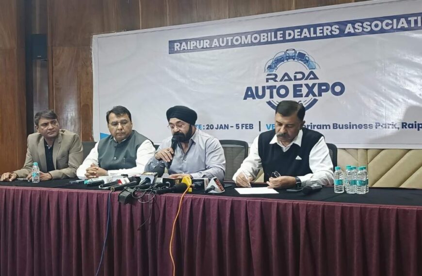मुख्यमंत्री विष्णुदेव साय करेंगे ‘राडा ऑटो एक्सपो 2026’ का भव्य शुभारंभ, रोड टैक्स में मिलेगी 50% की छूट