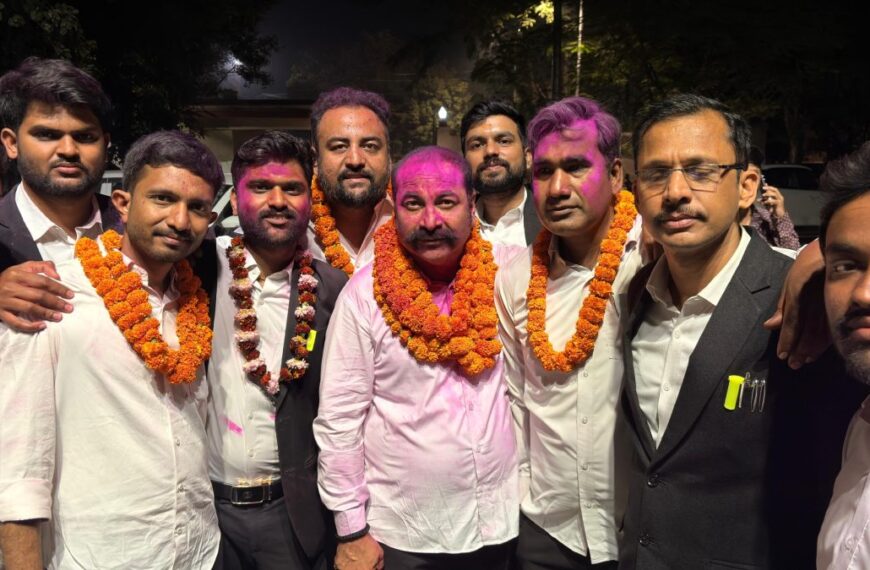 हाईकोर्ट बार एसोसिएशन चुनाव : रजनीश सिंह बघेल बने अध्यक्ष, गौतम खेत्रपाल उपाध्यक्ष निर्वाचित