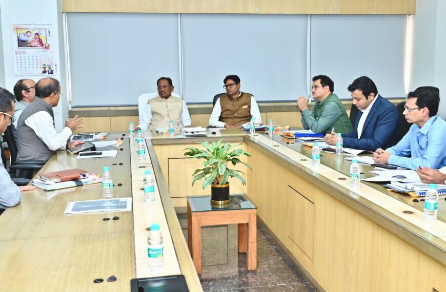 खनन परियोजनाओं का हो गुणवत्तापूर्ण समयबद्ध क्रियान्वयन- मुख्यमंत्री विष्णुदेव साय