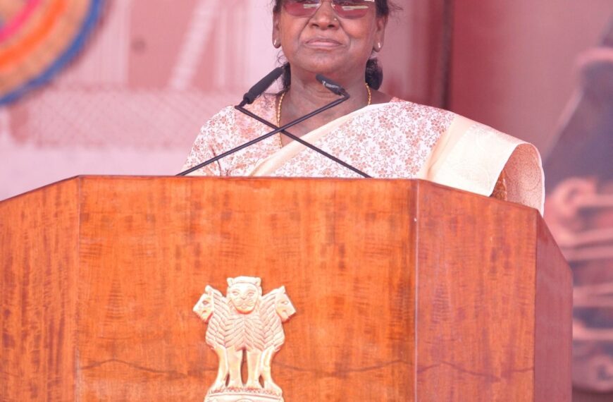 आदिवासियों की संस्कृति में बसती है छत्तीसगढ़ की आत्मा – राष्ट्रपति द्रौपदी मुर्मु