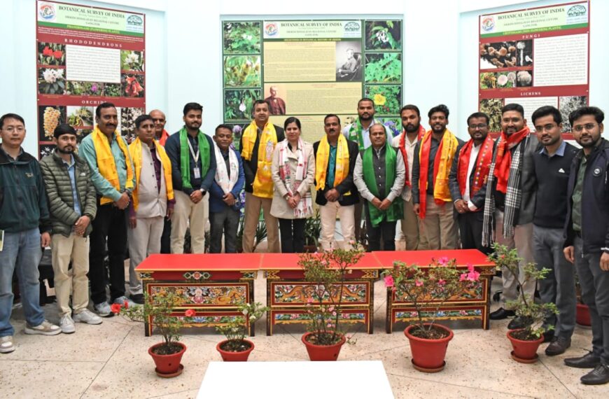छत्तीसगढ़ की मीडिया टीम ने भारतीय वनस्पति सर्वेक्षण का दौरा किया; सिक्किम में जैव विविधता संरक्षण प्रयासों का अवलोकन किया