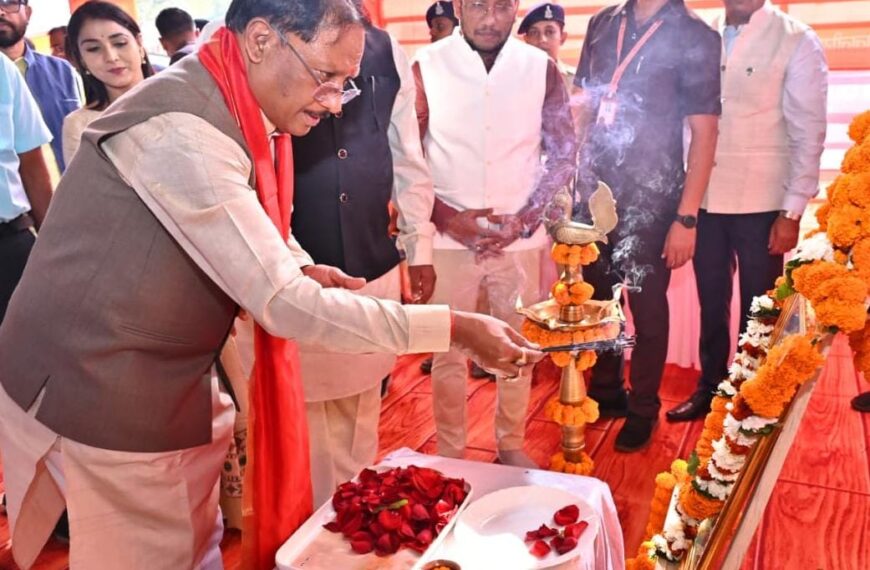 मुख्यमंत्री विष्णुदेव साय ने जन्मदिन पर रक्तदान शिविर का किया शुभारंभ