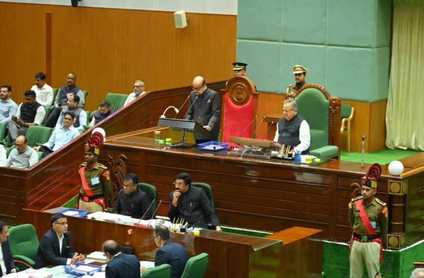 छत्तीसगढ़ विधानसभा बजट सत्र: राज्यपाल रमेन डेका ने अभिभाषण में पेश किया साय सरकार का ‘विकसित छत्तीसगढ़ 2047 विजन’