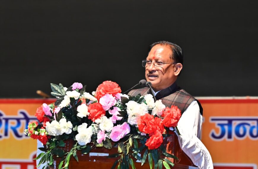 कांग्रेस सिंडिकेट ने जनता को लूटा, नक्सलवाद अंतिम सांस पर – मुख्यमंत्री विष्णुदेव साय