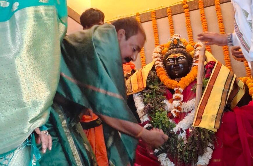 सिमगा में भगवान दत्तात्रेय की भव्य प्राण-प्रतिष्ठा, देशभर से पहुंचे संत-महात्मा