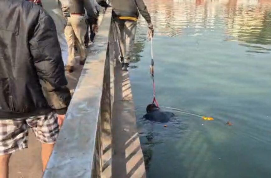 राजधानी के तालाब में मिला अज्ञात शव, इलाके में मचा हड़कंप