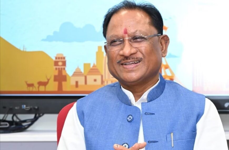 मुख्यमंत्री विष्णु देव साय ने आर्थिक सर्वेक्षण को बताया राज्य के मजबूत और संतुलित अर्थव्यवस्था का प्रमाण…