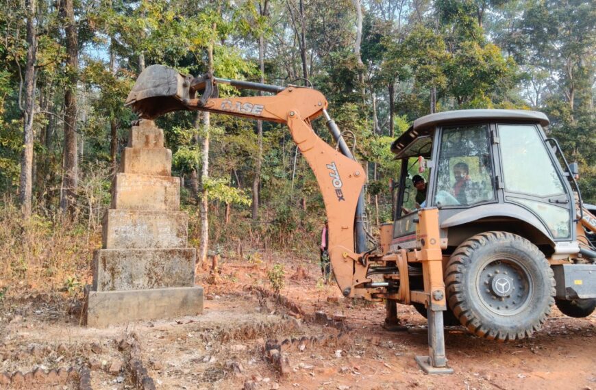 6 नक्सल प्रतीकों को सुरक्षाबलों ने किया ध्वस्त, इधर ताड़पाला हिल्स से IED समेत कई विस्फोटक बरमाद