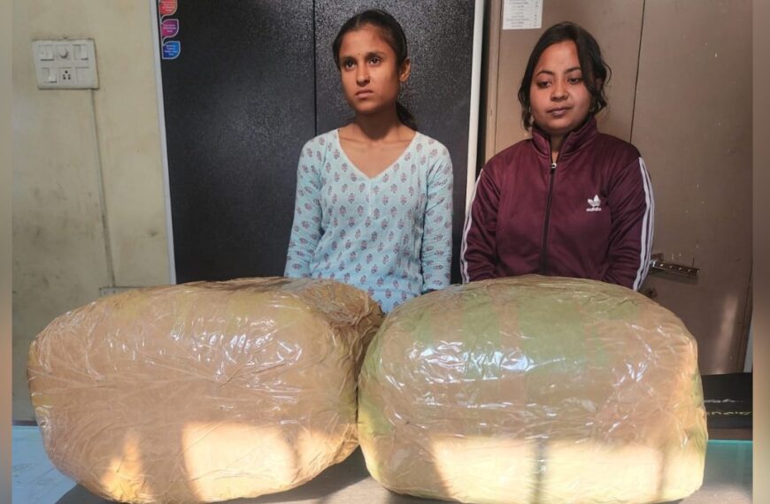 राजधानी में 2 अंतर्राज्यीय महिला तस्कर गिरफ्तार, 10 किलो गांजा जब्त…