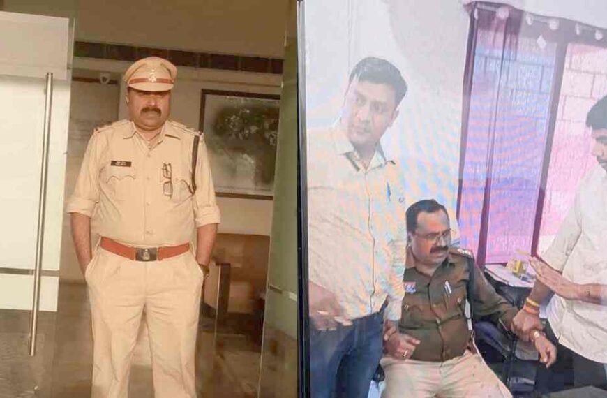 एसीबी ने SI–ASI को रिश्वत लेते रंगे हाथों किया गिरफ्तार, ग्रामीण को फर्जी मामले में फंसाने की धमकी देकर मांगी थी रकम