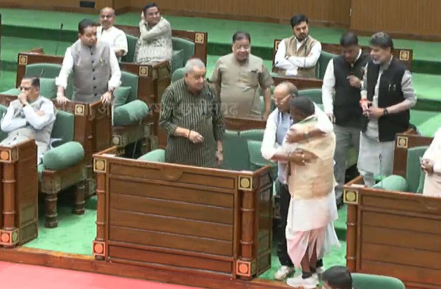 सालभर जेल में बिताने के बाद पहली बार विधानसभा पहुंचे पूर्व आबकारी मंत्री कवासी लखमा