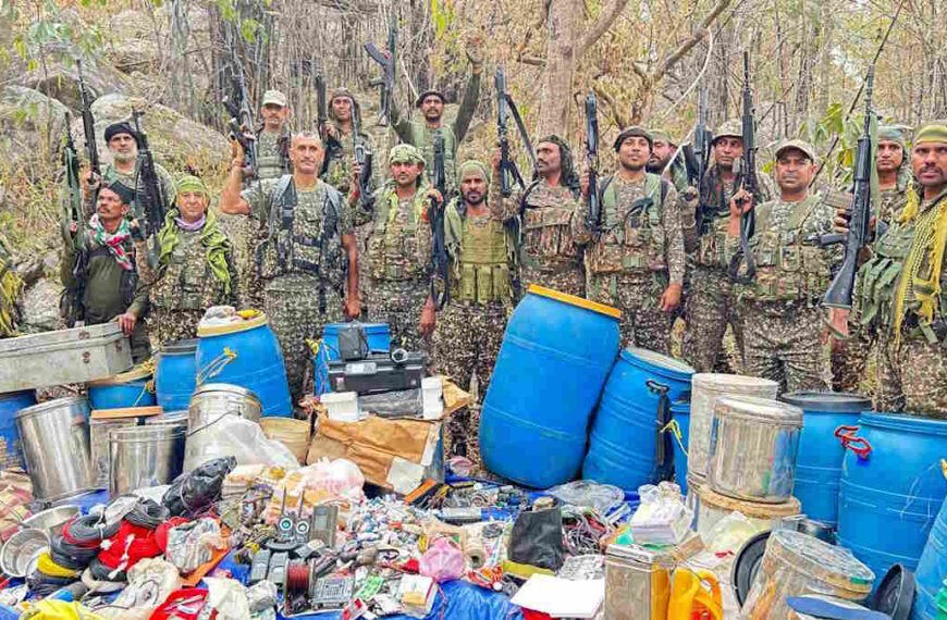 सुरक्षा बलों ने घने जंगल में छिपाकर रखा गया नक्सलियों का बड़ा डंप किया बरामद, प्रेशर कुकर आईईडी को मौके पर किया नष्ट…