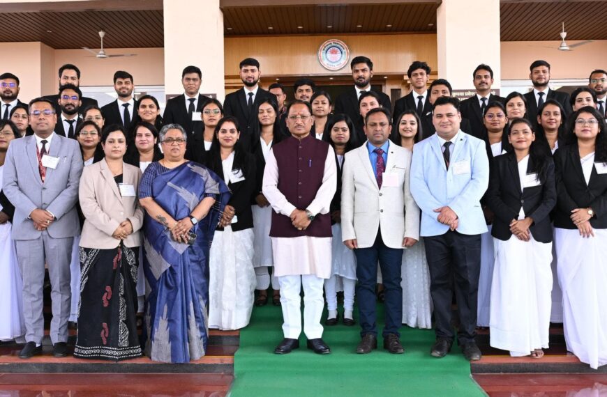 प्रशिक्षु न्यायाधीश लोकतंत्र के तीसरे स्तंभ के रूप में निभाएंगे महत्वपूर्ण भूमिका : मुख्यमंत्री विष्णुदेव साय