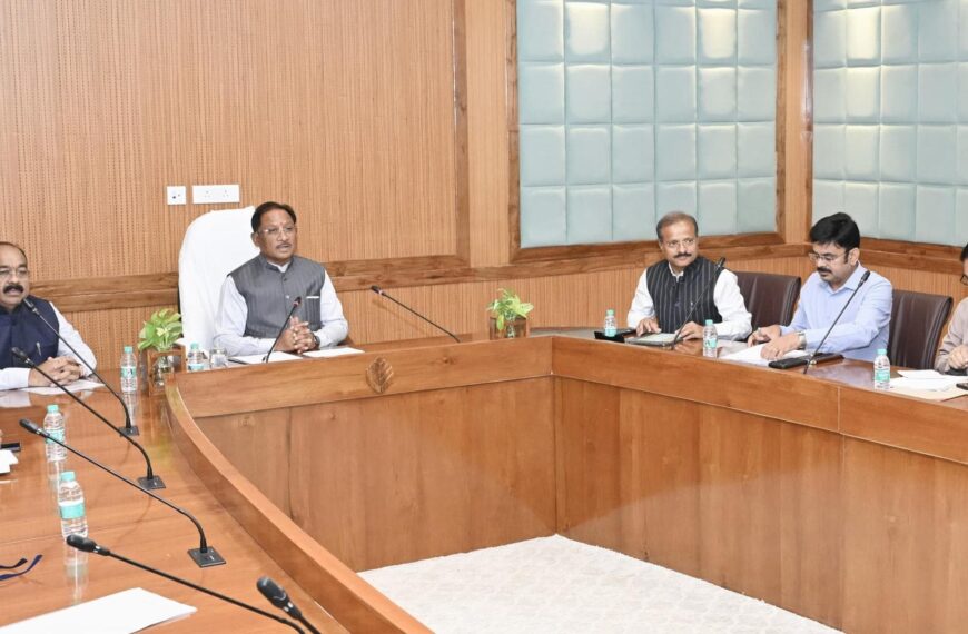 ग्रामीण जल व्यवस्था को मजबूत करने की दिशा में ऐतिहासिक कदम – मुख्यमंत्री साय