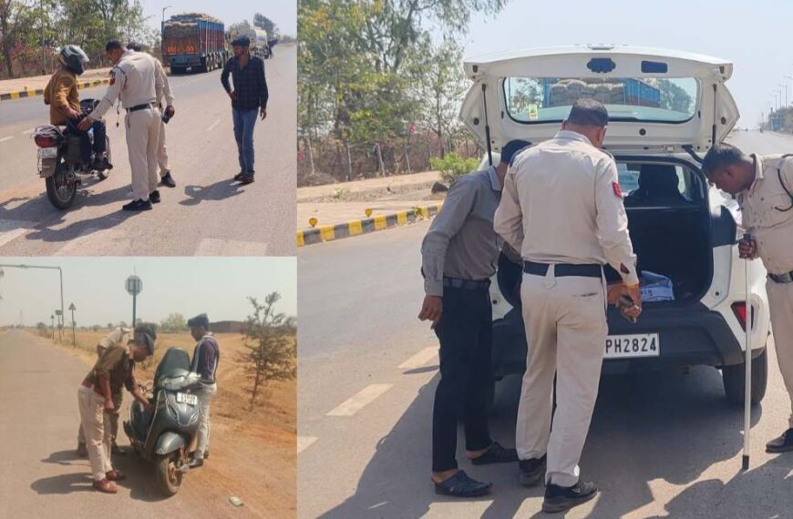 होली के मद्देनजर रायपुर ग्रामीण पुलिस का बड़ा एक्शन: 613 लोगों पर कार्रवाई…