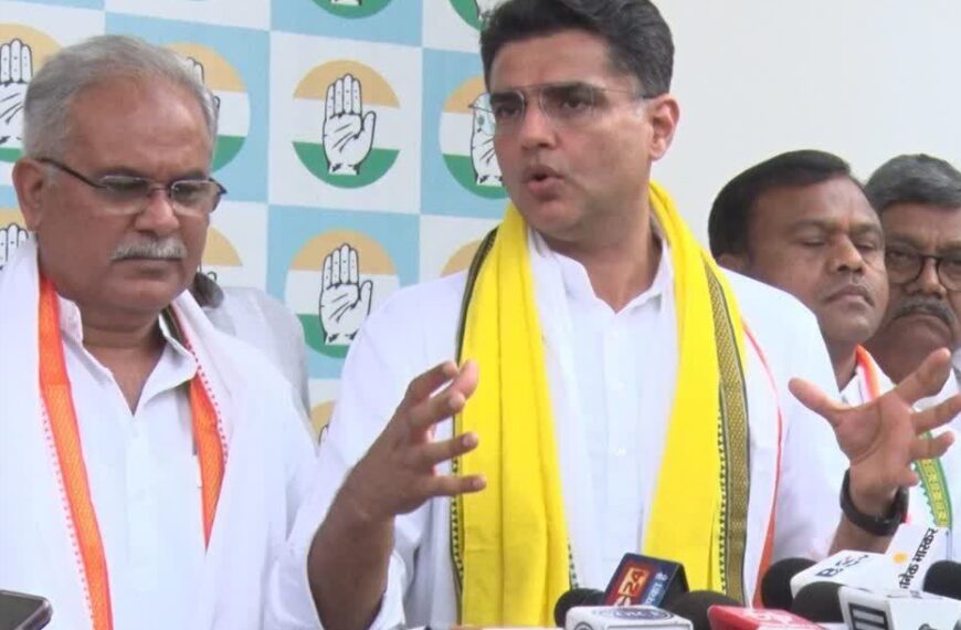 छत्तीसगढ़ कांग्रेस प्रभारी सचिन पायलट का बड़ा बयान, कहा-