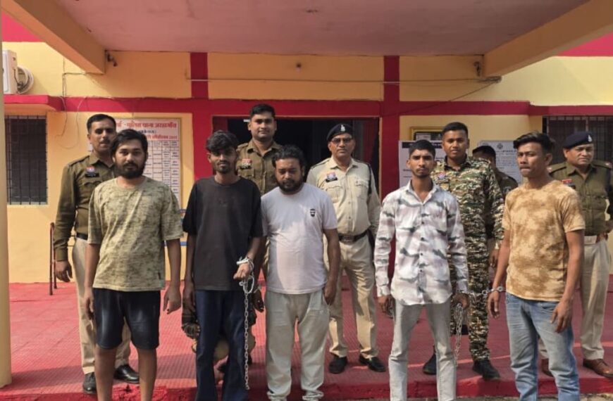 नशे के खिलाफ पुलिस की बड़ी कार्रवाई, ब्राउन शुगर के साथ भाजपा पार्षद समेत 5 आरोपी गिरफ्तार