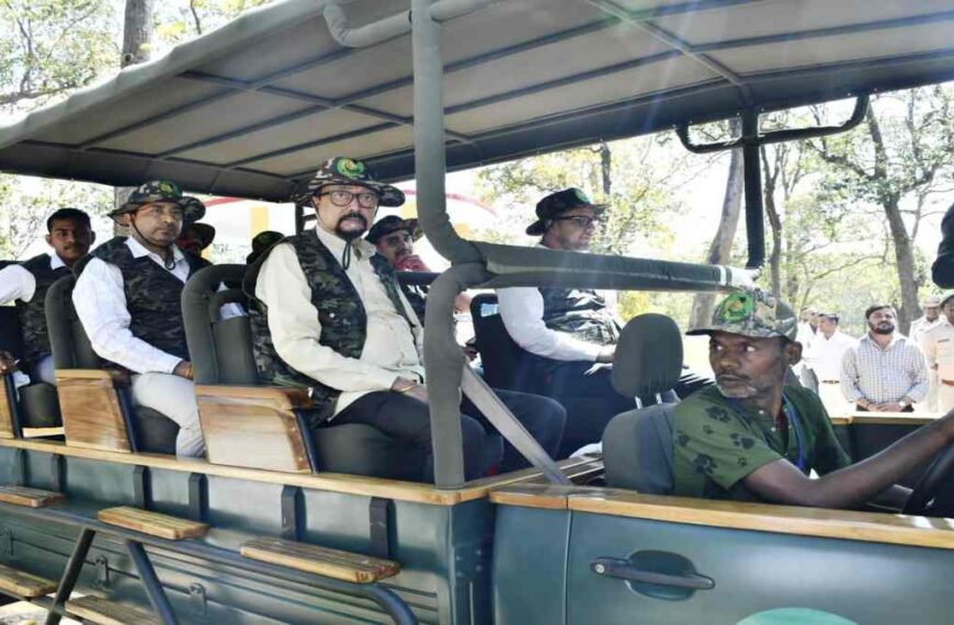 ATR की वादियों में राज्यपाल रमेन डेका : जंगल सफारी का लिया आनंद, वन्यजीव संरक्षण को दिया बढ़ावा